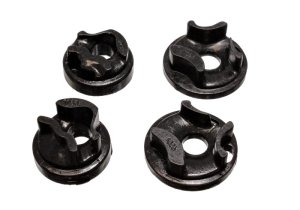 Ford Escort Motor Mount Inserts - Energy Suspension - Performance Polyurethane - Black - `97-`01 Ford Escort Motor Mount Inserts - Energy Suspension - Performance Polyurethane - Black - `97-`01